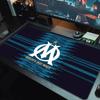 Olympique De Marseille Print  Cushion Non-slip Laptop Tablet Big Mousepad XXL Mat Mini PC Playmat With Lock Edge