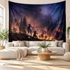 World of Warcraft Wall Tapestry Home Decor Hanging Cloth Art Background Tapestry for Bedroom