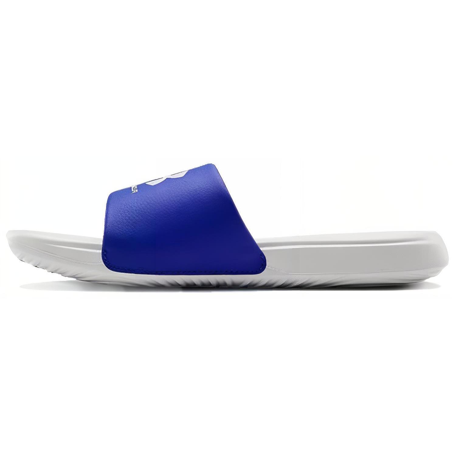 Under Armour Ansa Fixed Slide Halo Grey Blue Men s 3023761-105 EU 42.5