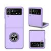 For Galaxy Z Flip 3 4 Case Shockproof Armor Magnet Ring Kickstand Bracket Back Cover Case For Samsung Galaxy Z Flip 1 2 5g Cases