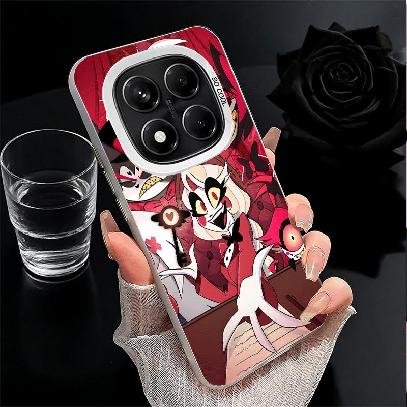 Hazbin Hotel Anime Soft Phone Case for Xiaomi Redmi Note 13 14 15 Pro Plus 12S 12 11S 11 11T 10S 10 Shockproof Cover Back Shell