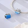 Copper Plated Newest Magic Cube Valentines Day Rose Charm Bead Charms Bead Charms Compatible With Authentic Bangle Bracelets Pendants Charm Fine Jewe