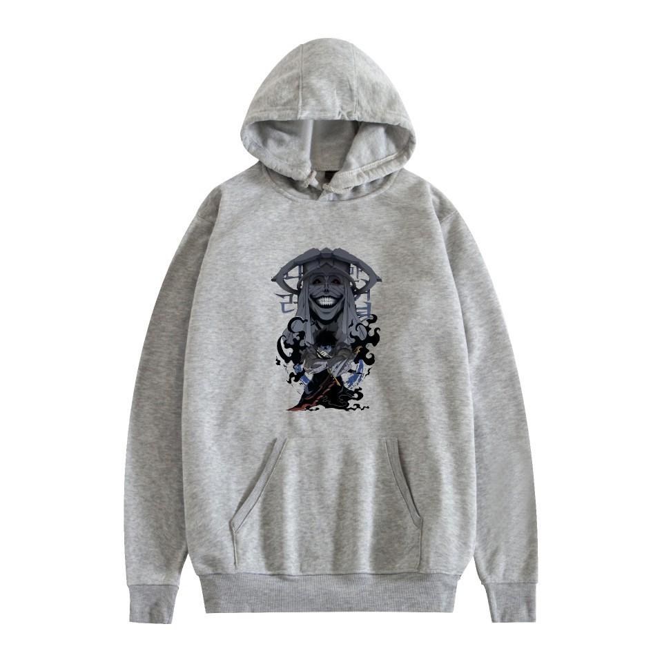 New Arrivals Couple Fashion for Fans of Solo Leveling Anime Printed Sweatshirt Outdoor Sport Cosplay Pullovers Hoodie