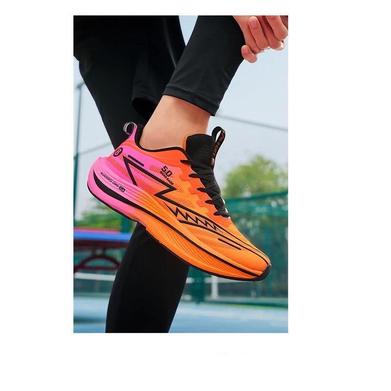 Niskie Buty do Biegania Sznurowane Lekkie Oddychające Sportowe Trampki