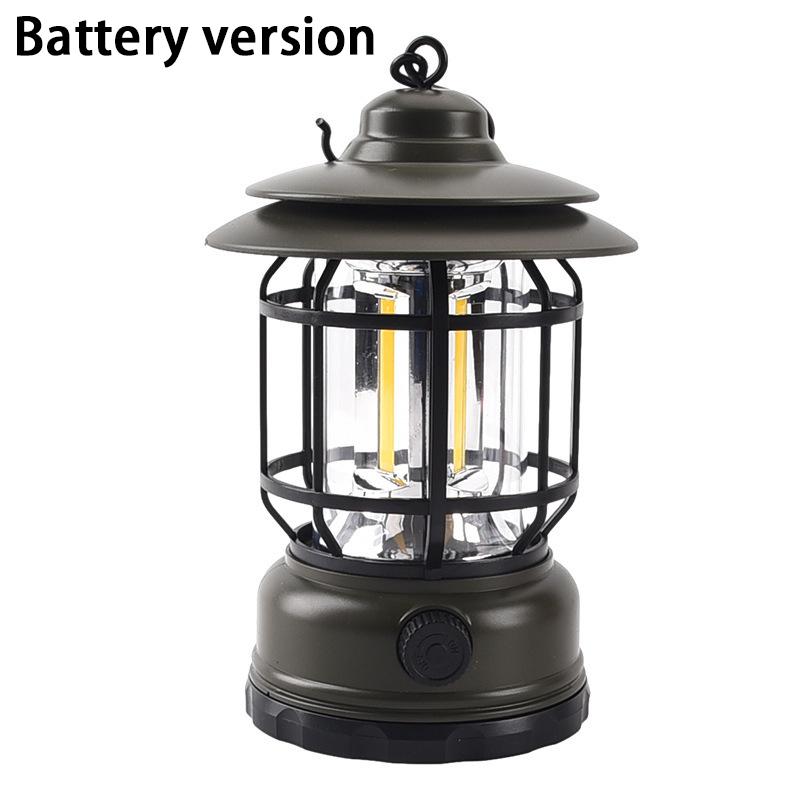 Camping Light Solar-Powered Long-Lasting Rechargeable Portable Lighting Lamp
