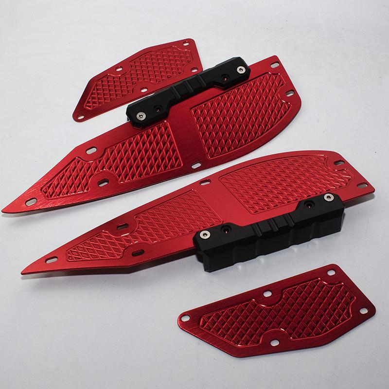 6-Piece Foot Pedal Pad Set for Yamaha XMAX300/XMAX250 Motorcycles