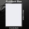 30-Piece Double Sided Tape Sheets A4 Size Clear Strong Adhesive Sticky Tape