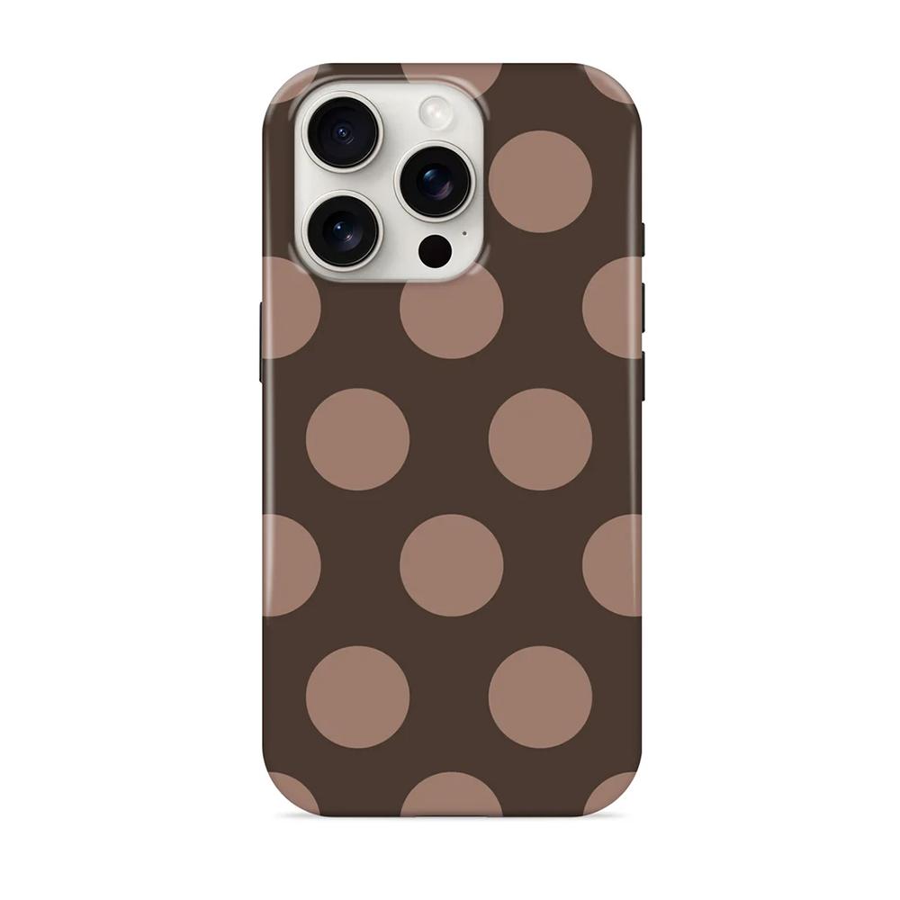 Mocca Phone Case for iPhone 17 16e 16 15 14 13 12 11 X XS XR XSMAX 7 8 Air Pro Max Plus Luxury Double-layer Back Cover