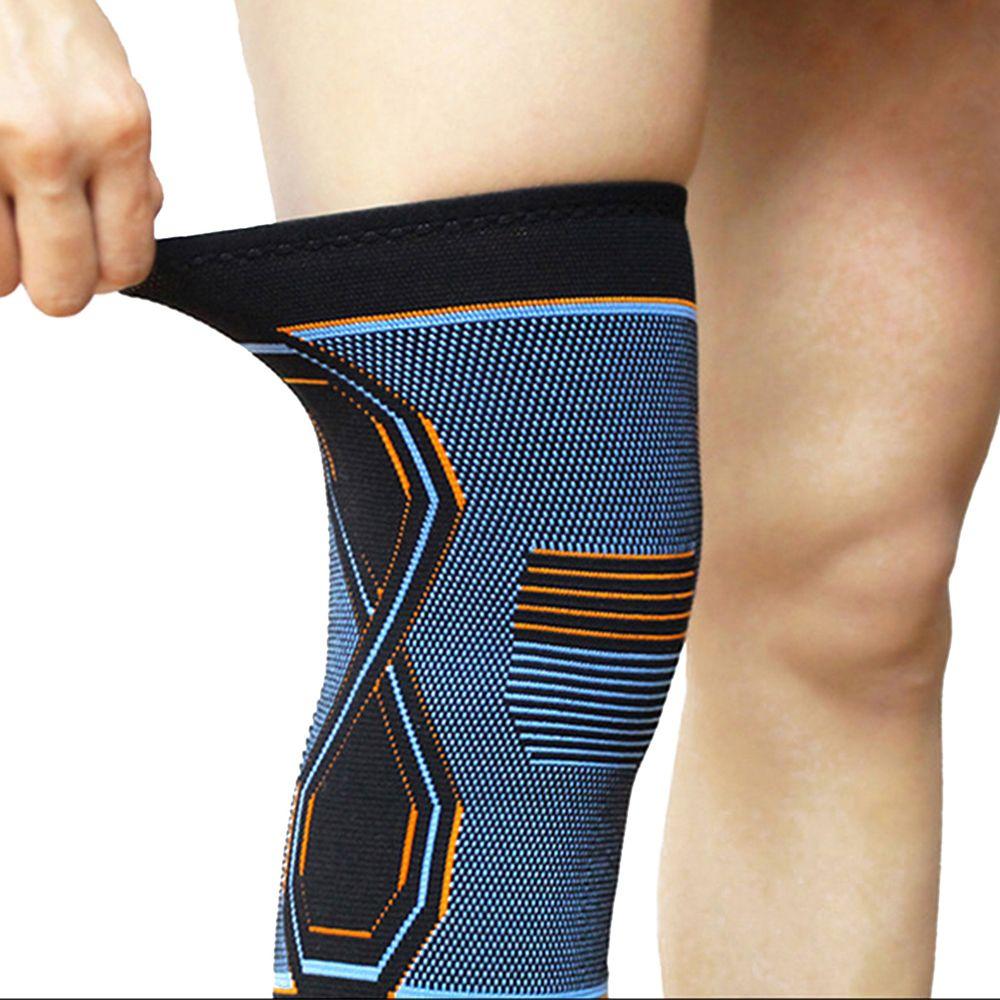 Bodybuilding Running Compression Knee Brace Workout Knee Support Knitted Knee Sleeve Knee Pads