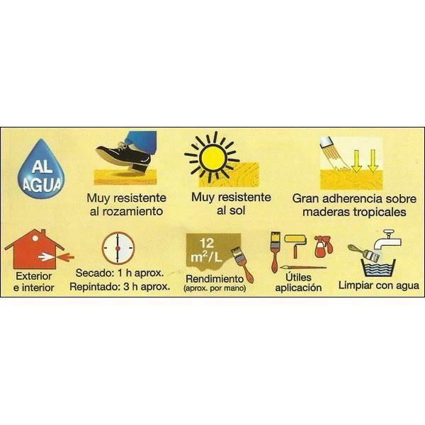 Lasur protecteur - Xylazel - Teck - Satiné - 750 ml - Extérieur - Multi-couches