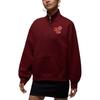 Year Of The Horse Chinese New Year Oversized Style Drop Shoulder Stand Collar Fleece Long Sleeve Sports Sweatshirt Women Sweatshirt IR0110677
