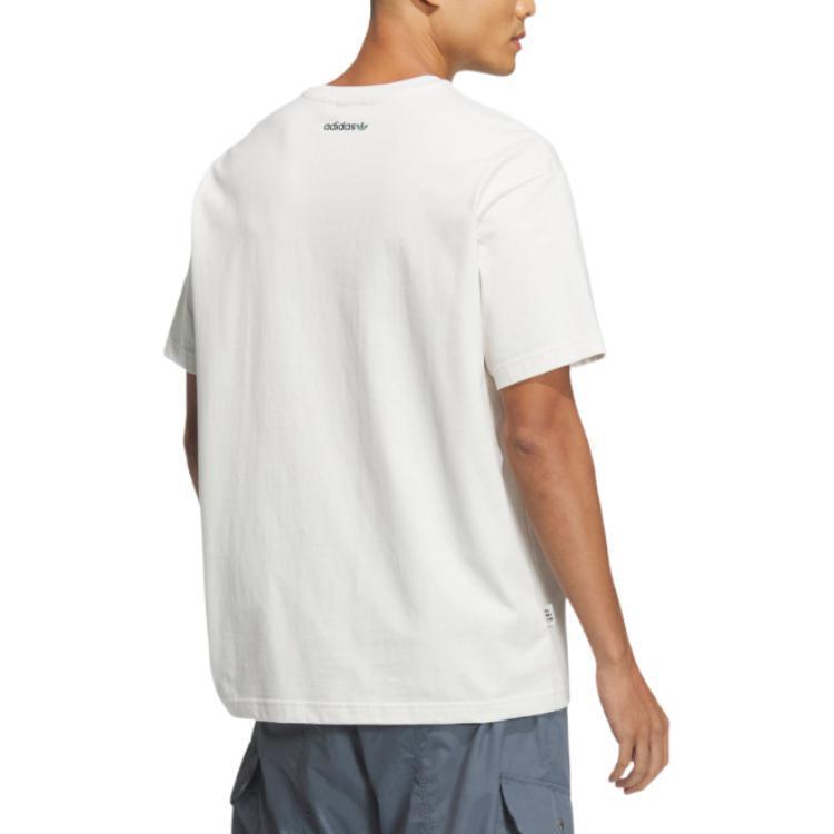 adidas Originals X Disney HDL Graphic Print Cotton T-Shirt Unisex Tops White JP1426