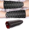 Exaggerate Rivet Wrist Guard Men Cosplay Vintage Knight Wristbands Adjustable Metal Hole Gauntlets Gothic Wrist Armors
