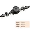 High-quality Zinc Alloy Matte Black Nickel Kitchen Cabinet Handle For Versatile Use
