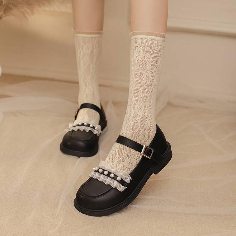 Neue Kinder Hanfu Schuhe Plateau rutschfest Prinzessin Schuhe Cheongsam Einzel Schuhe Schnalle Nationalstil Mittelschule Kinderschuhe vier Jahreszeiten