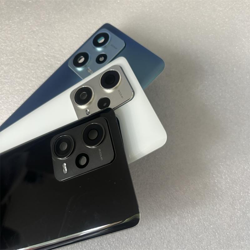 Housing For Xiaomi Redmi Note 12 Pro Plus 6.67" Battery Back Cover Repair Rear Glass Case Camera Lens