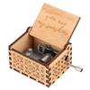 Hand Crank Carved Plywood Music Box Wooden Engraved Musical Toy Crafts Kid Gift Home Decor (#1)