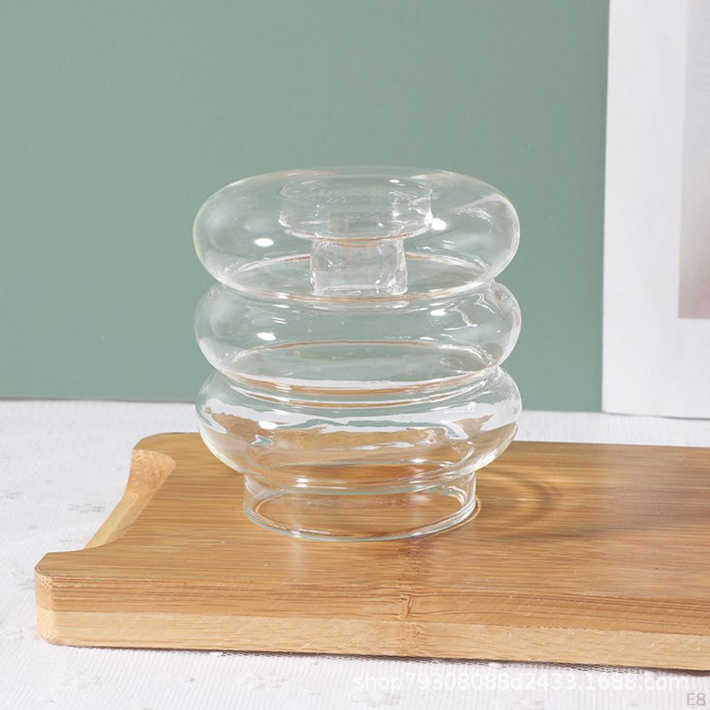 Candle Pillar Glass Holder for Housewarming