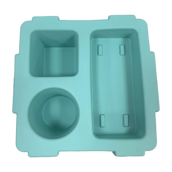Snack Container Tray with Cup Holder Large Capacity Multiple Compartments