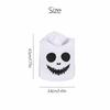 1/6Pack Halloween LED Candles Battery Operated Flameless Flickering Tea Lights Color Changing Votive Ghost Face Decor,Party Home