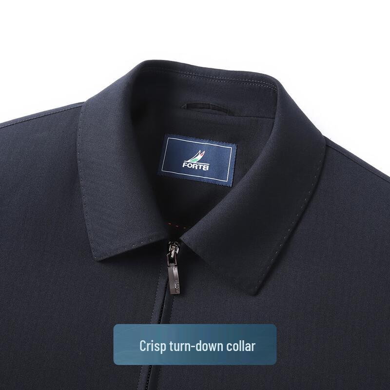 FORTEI Men's Business Casual Executive Lapel Jacket