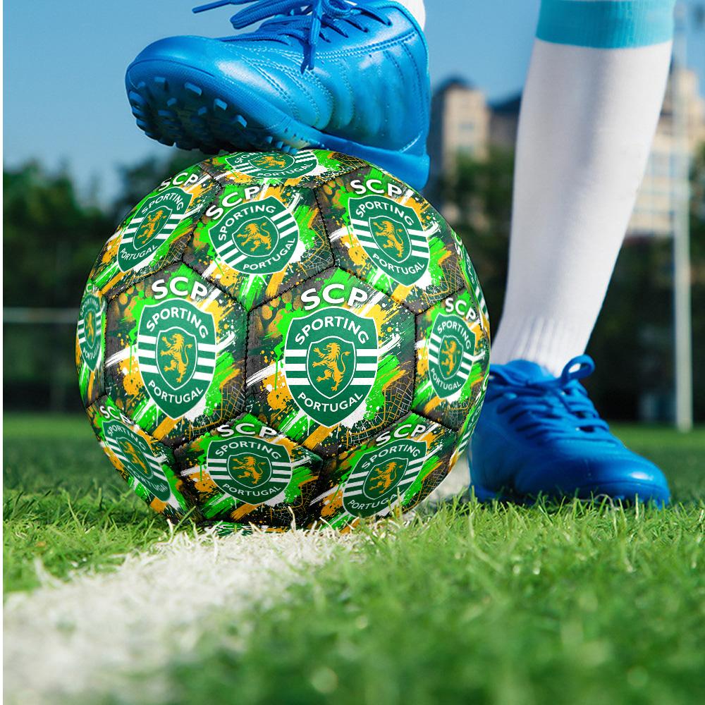 Sporting CP FC Size 5 Standard Football Durable Training Match Soccer Ball for Adult Outdoor Sports