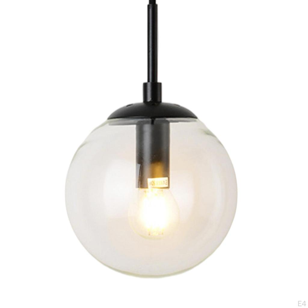 Glass Ball Wall Lamp Modern Mounted Sconce Lighting for Living Room Bathroom Bedroom Hallway