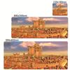 Eroi dell'Anime di Might and Magic 3 Mappa HD Mouse Pad Accessori per Laptop 400x900mm Tappetino per Tastiera da Gioco Protezione Scrivania Deskmat Tappetini