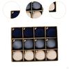 12 Pieces - Ornaments, Flocked Christmas Decoration, Shatter Decorative Balls