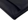 LOEWE Anagram linen leather Tri-fold wallet black leather unisex Used