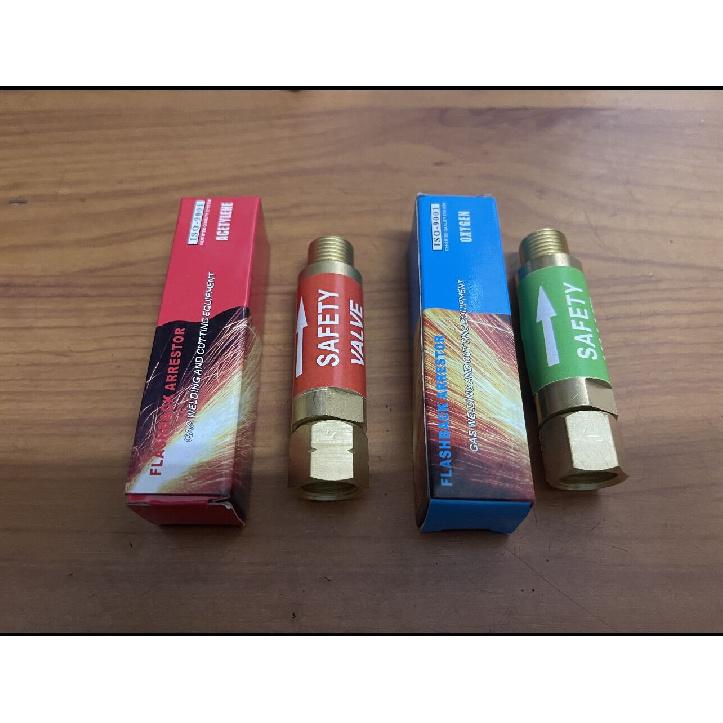 Oxygen/Acetylene Flashback Arrestor for Regulator (Heavy Duty)