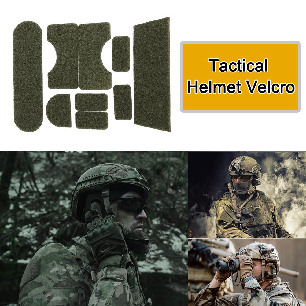 FAST Helm Magischer Klettverschluss Jagd CS Helm Aufnäher Haken und Schlaufe Klebrig für AF Fast Mich IBH M88 Helm Klebeband Abdeckung Aufkleber