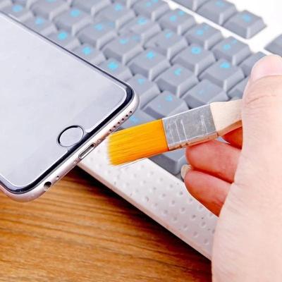 6 STÜCKE Weiche Haare Tragbare Kleine Bürste Laptop Computer Tastatur Elektronikprodukt Bürste Reinigungsbildschirm Spaltstaubreinigungsbürste