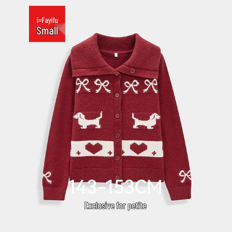 

IEF 2025 Autumn/Winter Petite Jacquard Knit Cardigan M