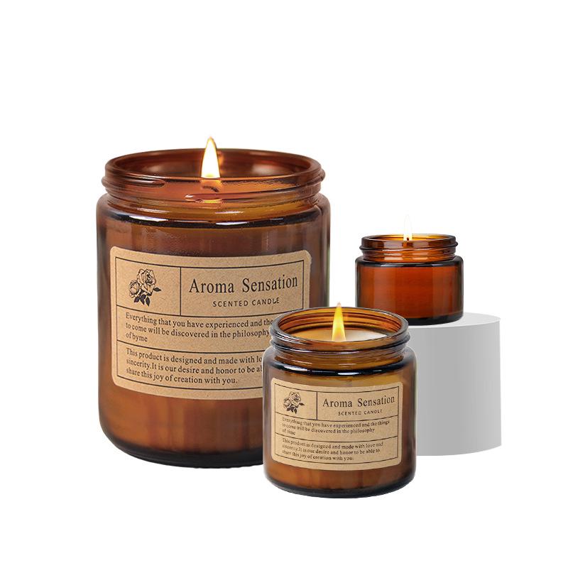 Aromatherapy Soy Wax Candle Gift Set - Smokeless, Essential Oil, Plant-Based, Scented Birthday Candles