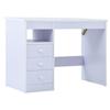 Bureau pour enfants - VIDAXL - Inclinable - Blanc - 3 tiroirs - 100x55 cm