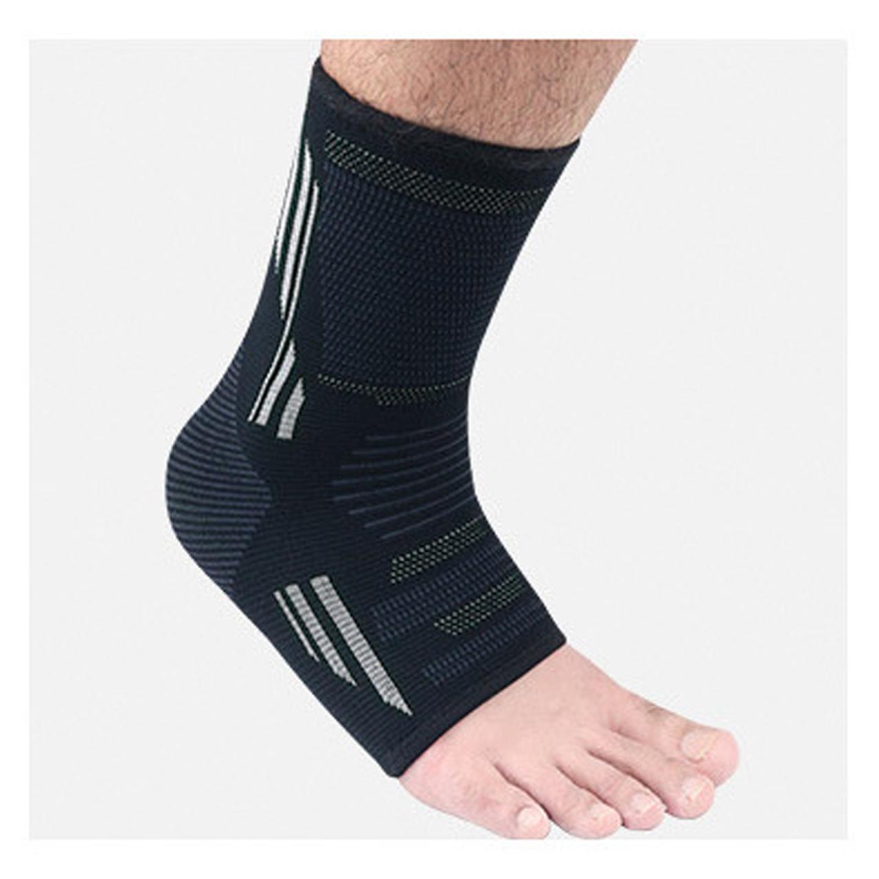Sports Ankle Protection for Basketball Football Mountaineering Fitness Knitted Warm Pressure Ankle Protector Leg Support Batch L