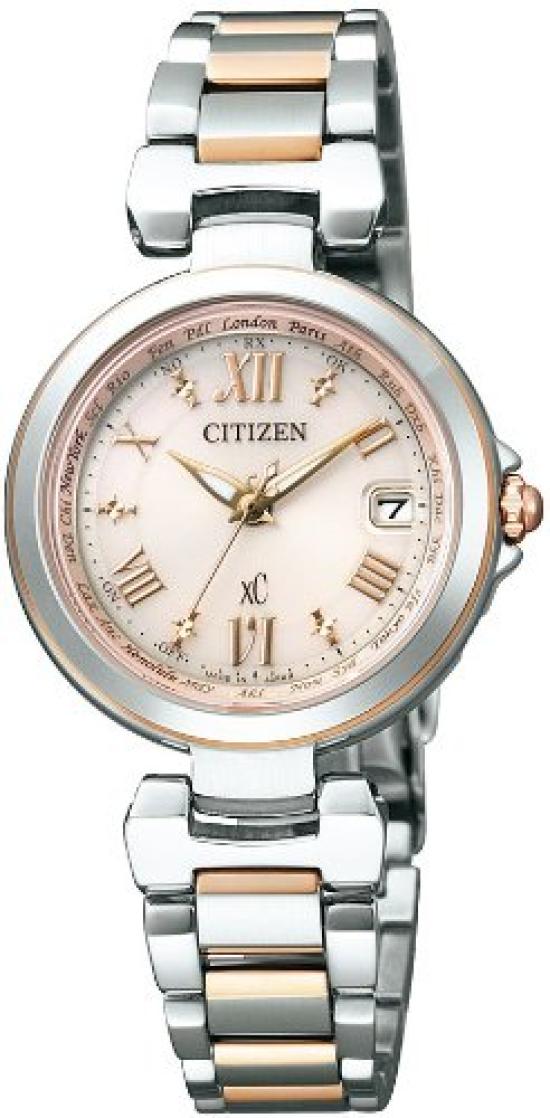 

[Citizen] CITIZEN Watch xC Cross Sea Eco Drive Radio Watch Happy Flight Series EC1034-59W Жіночі