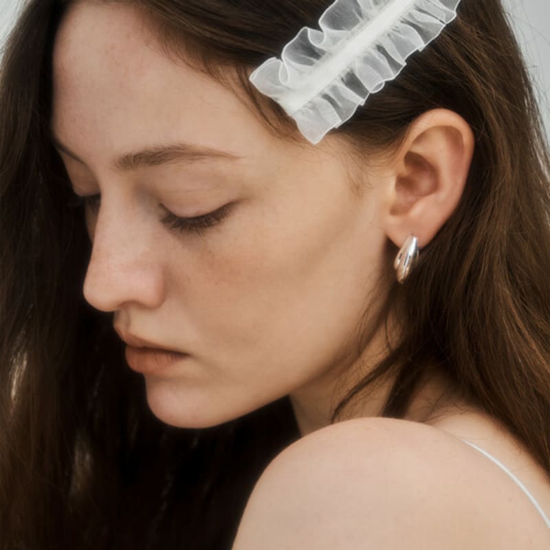 RAWFINED Transparente Haarspange