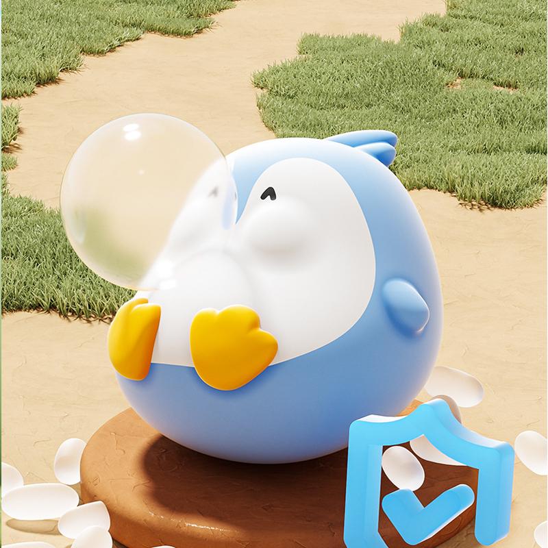 Cute Animal Spitting Bubbles Squish Squeeze Toy Anxiety Stress Relief Sensory Antistress Toys for Adults Birthday Christmas Gift