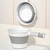 Storage Container Creative Folding Water Scoop Large Long Handle Kitchen Water Ladle Thickened Save Space Water Dipper Household