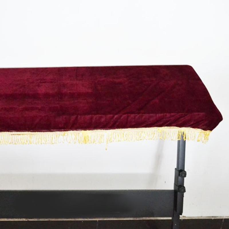 Soft Fit Dust Cover for 61 Key Electronic Keyboards with All Brands Velvet Material Protects from Dust and Moisture