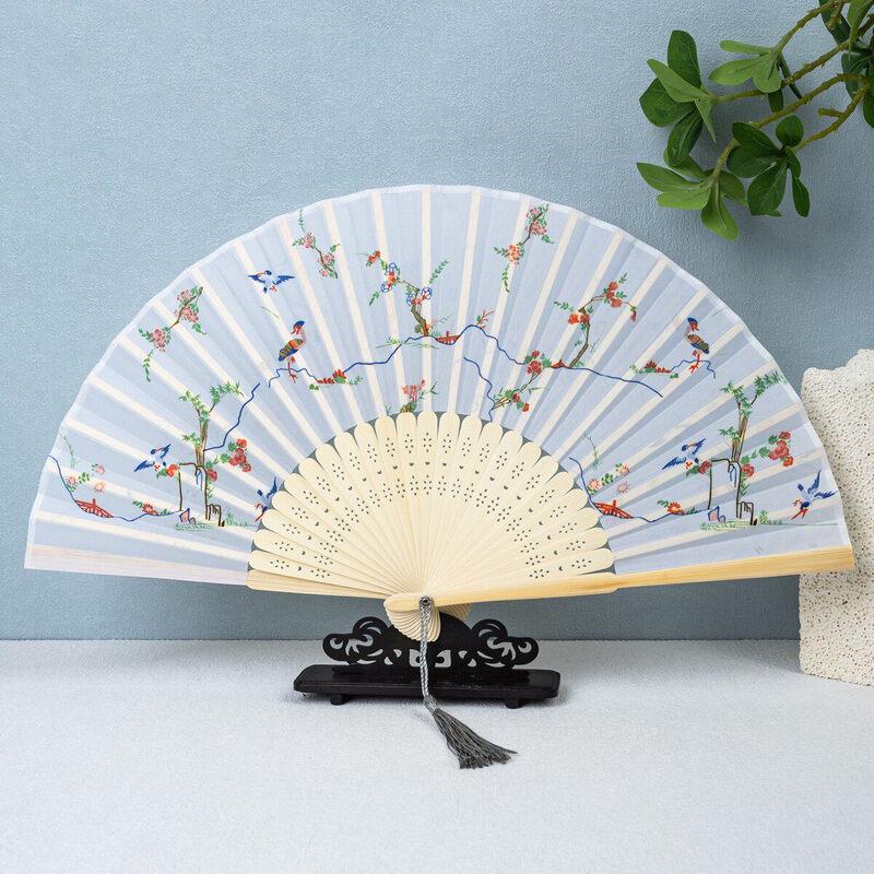 LIEI Портативный складной резиновый веер