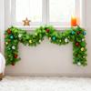 Christmas Rattan, Encrypted Christmas Decoration Rattan, Door Rattan Door Decoration, 9 Feet 50 Lights