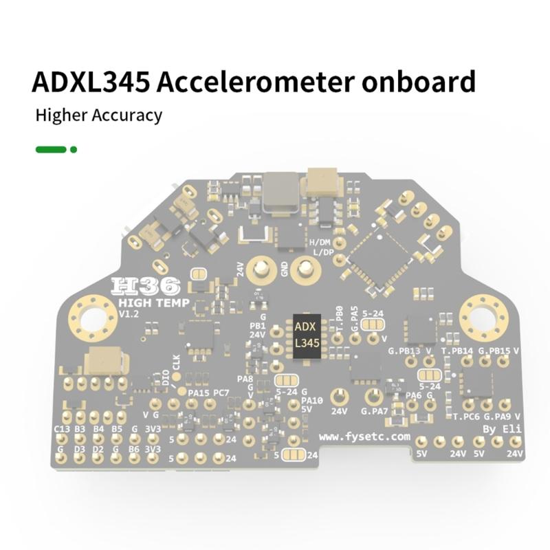 H36 Scheda Strumenti Stampa 3D con Interruttori CAN/USB e Accelerometro ADXL345 per Controllo di Precisione