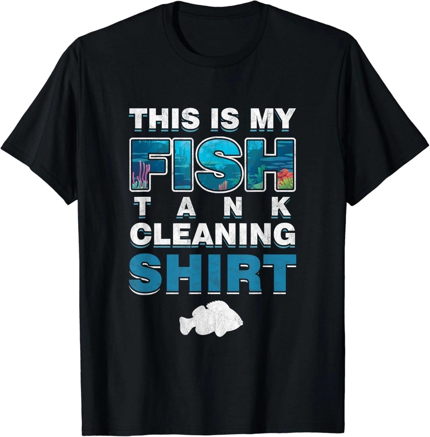 

Aquarium Tech Fishkeeping Fish Tank Cleaning Gift Unisex T-Shirt M