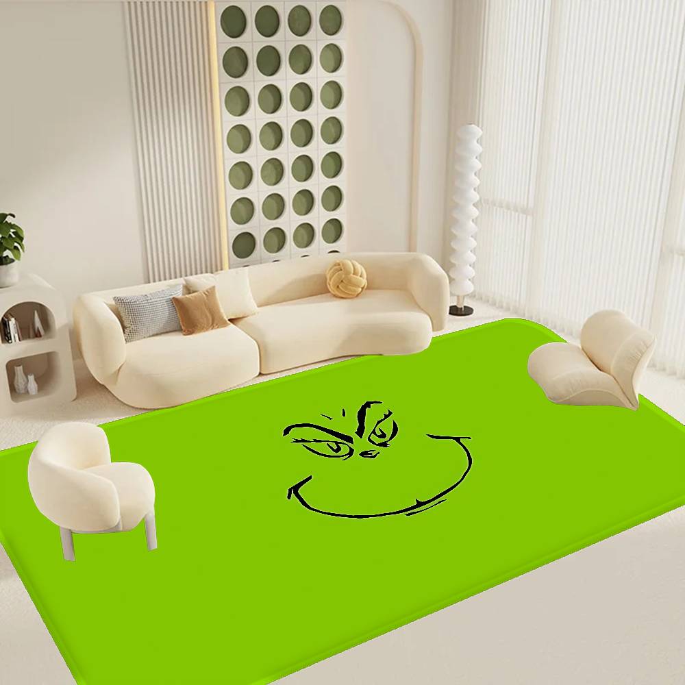 Cartoon THE G-GRINCHS Kitchen Mat Kids Room Bedroom Decoration Balcony Anti-Slip Doormat Living Room Alfombra