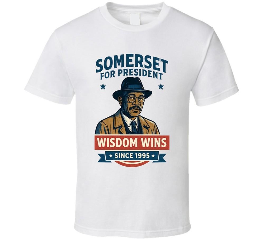 

Somerset Wisdom Wins 1995 For President T Shirt 4XL