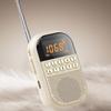 Mini Pocket FM AM Radio Large LCD Display DSP Radios Receiver Wireless Bluetooth Speaker TF Card Music Player for Elder 9K/10K