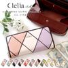 Clelia Bellezza Series Women's Large Capacity Long Wallet with Round Zipper, Gift Box Included [CL-11545] (Amethyst)